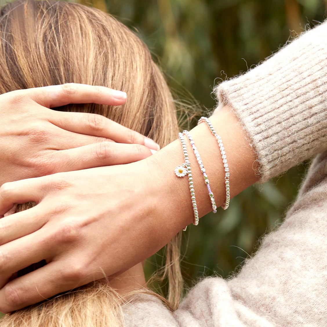 Sienna Wildflower Charm Bracelet