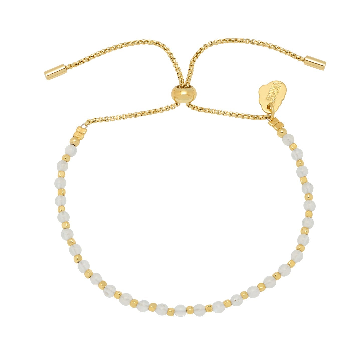 Moonstone Gemstone Amelia 'Love' Bracelet