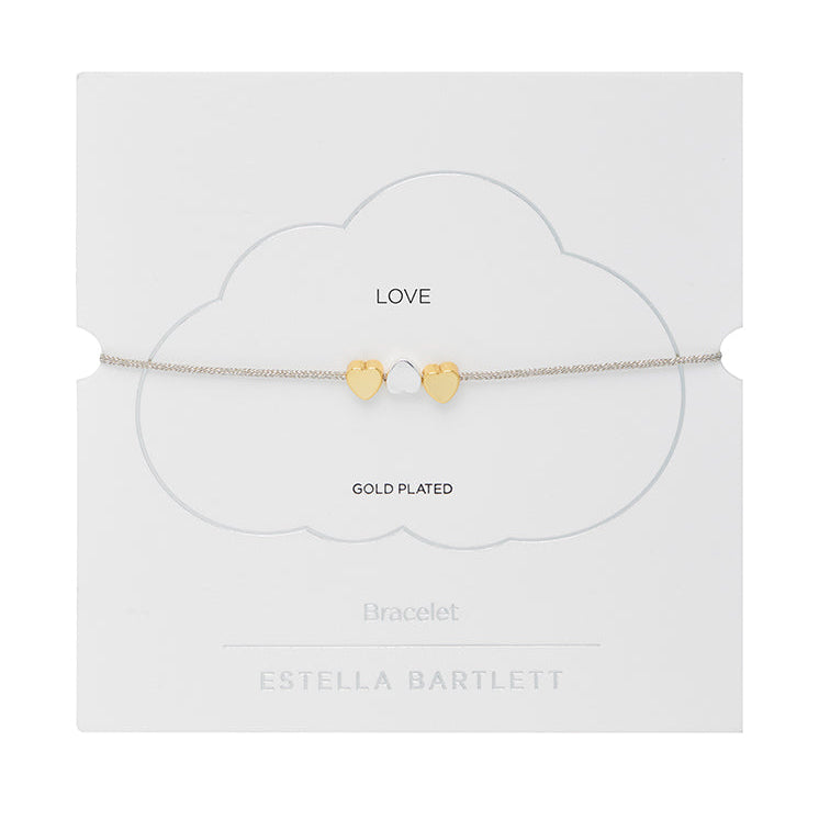 Triple Heart Macrame Friendship 'Love' Bracelet