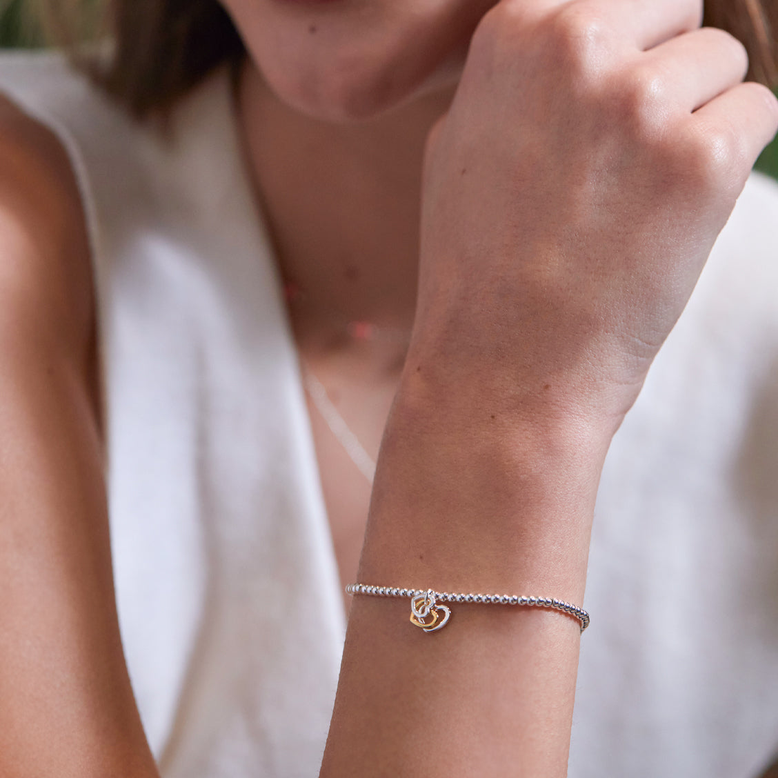 Mixed Triple Heart 'Soft Heart, Sweet Soul' Bracelet