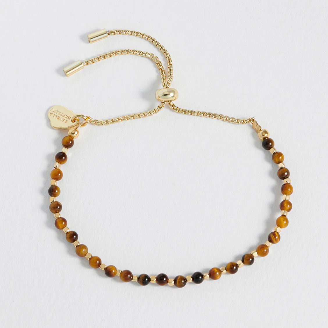 Wellness Tigers Eye 'Focus' Amelia Gemstone Bracelet