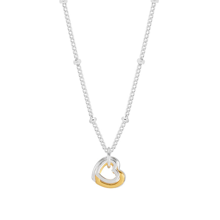 Mixed Triple Heart 'Soft Heart, Sweet Soul' Necklace