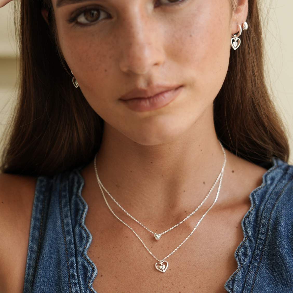 Estella Bartlett Tiered Drop Necklace