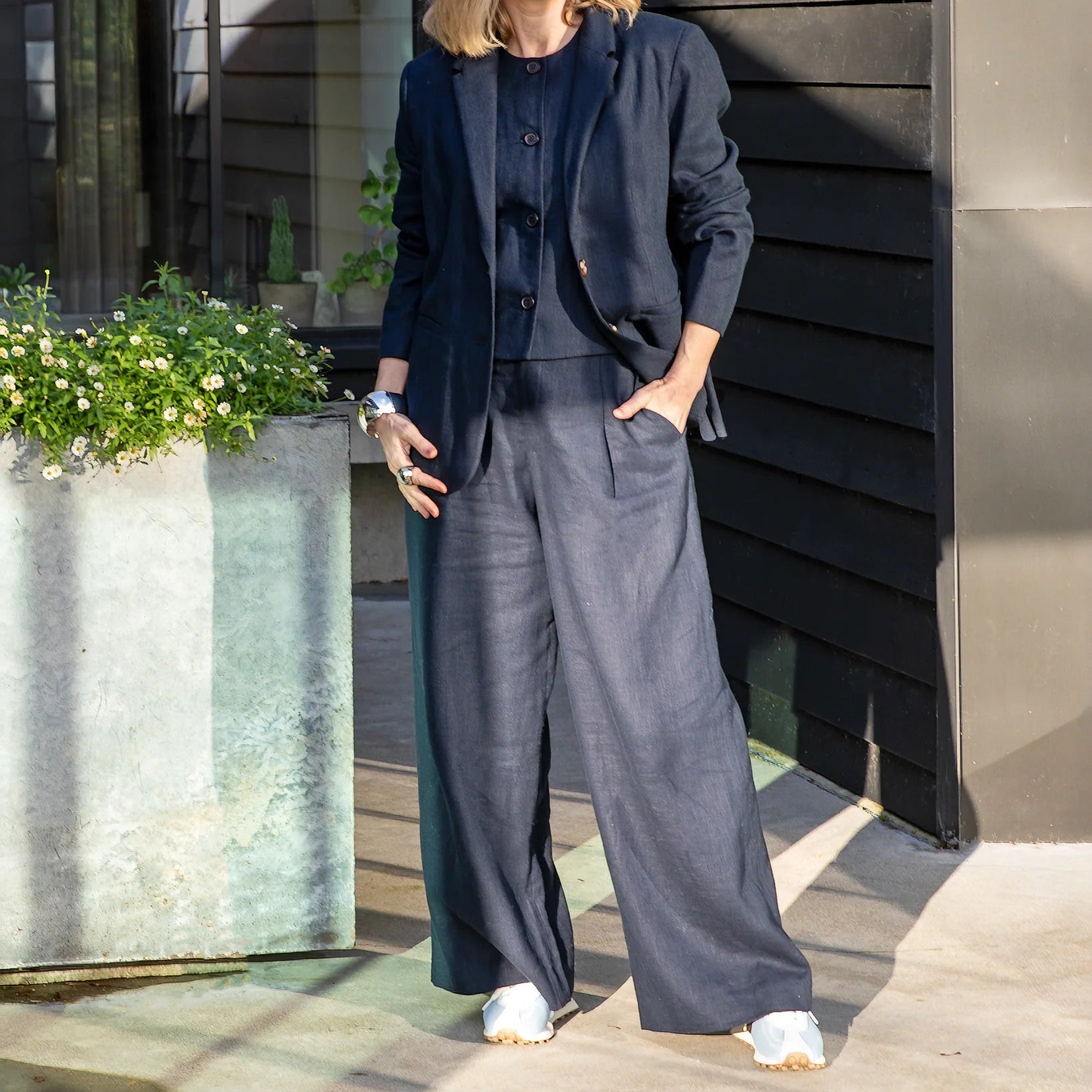 Chalk Jasmine Trouser