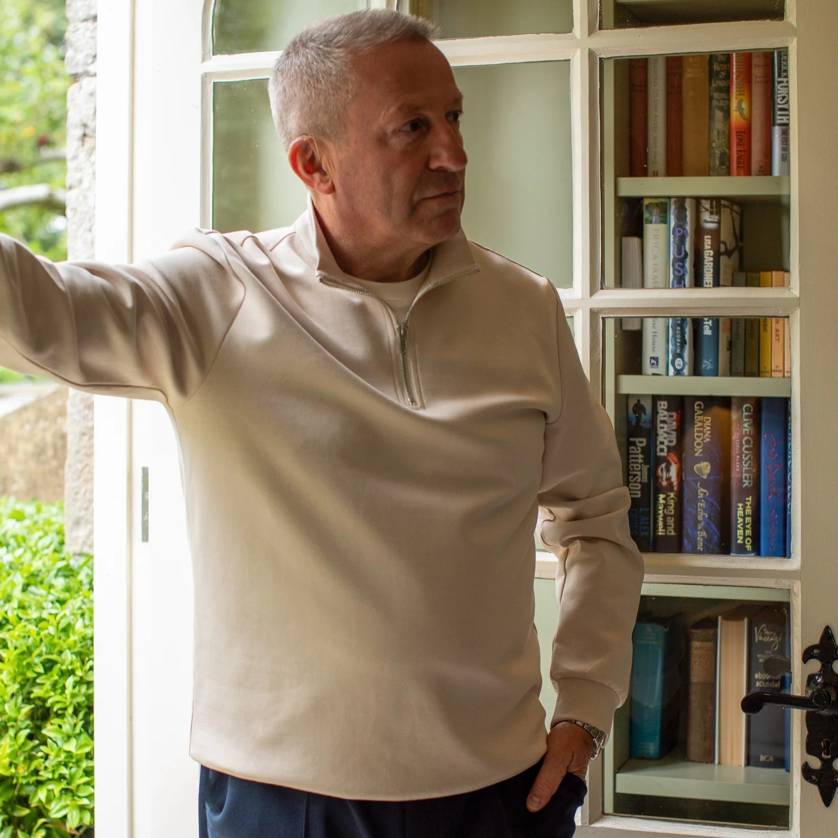 Chalk Man Connor Quarter Zip