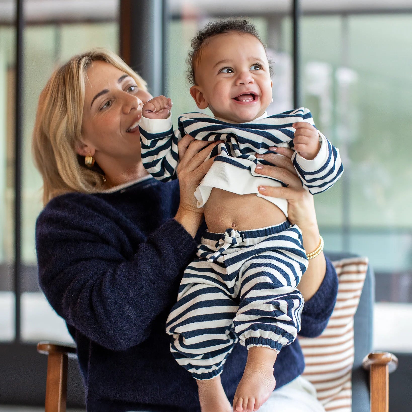 Chalk Mini Hoglet Stripe Set