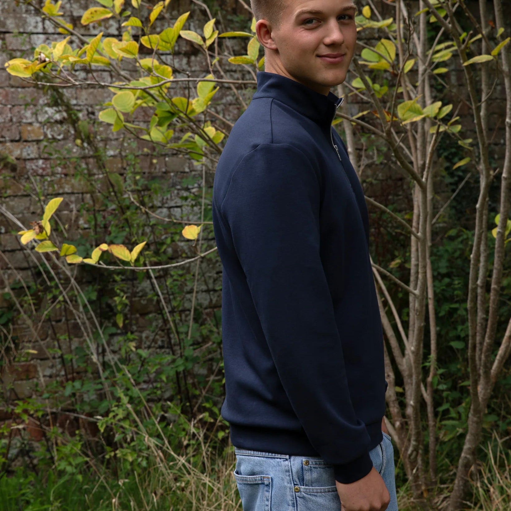 Chalk Man Connor Quarter Zip