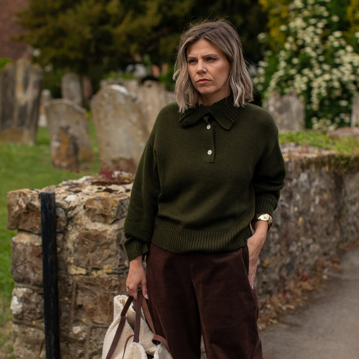 Chalk Freya Jumper