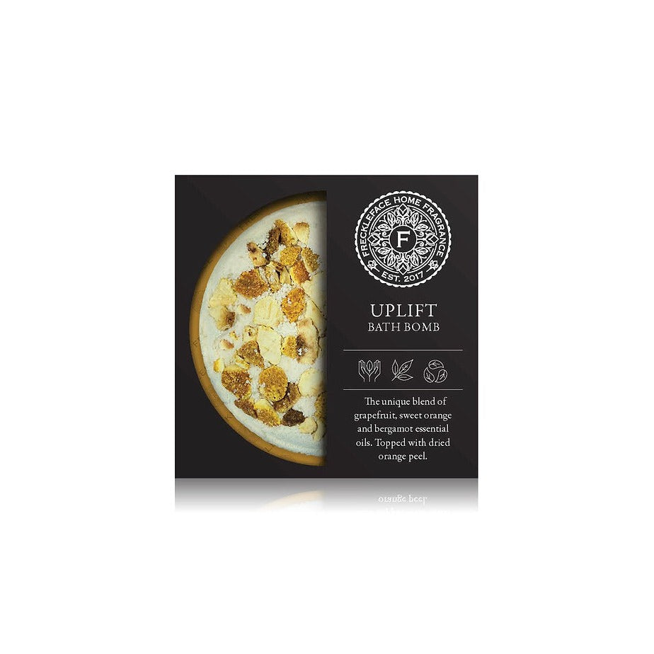 Freckleface bath bomb uplift
