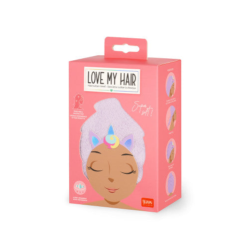 Love My Hair Turban Hair Towel