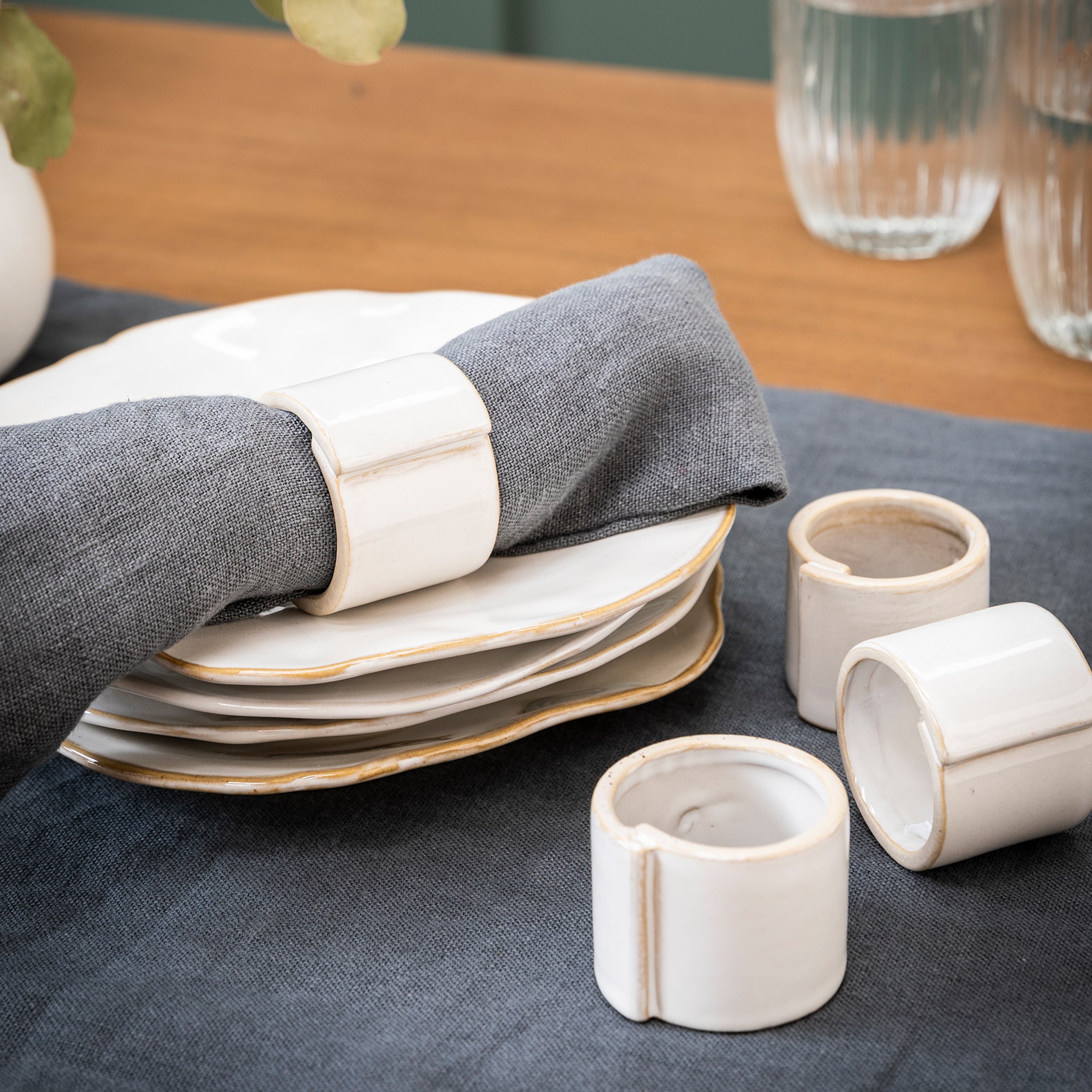 Ithaca Napkin Rings (Set of 4)