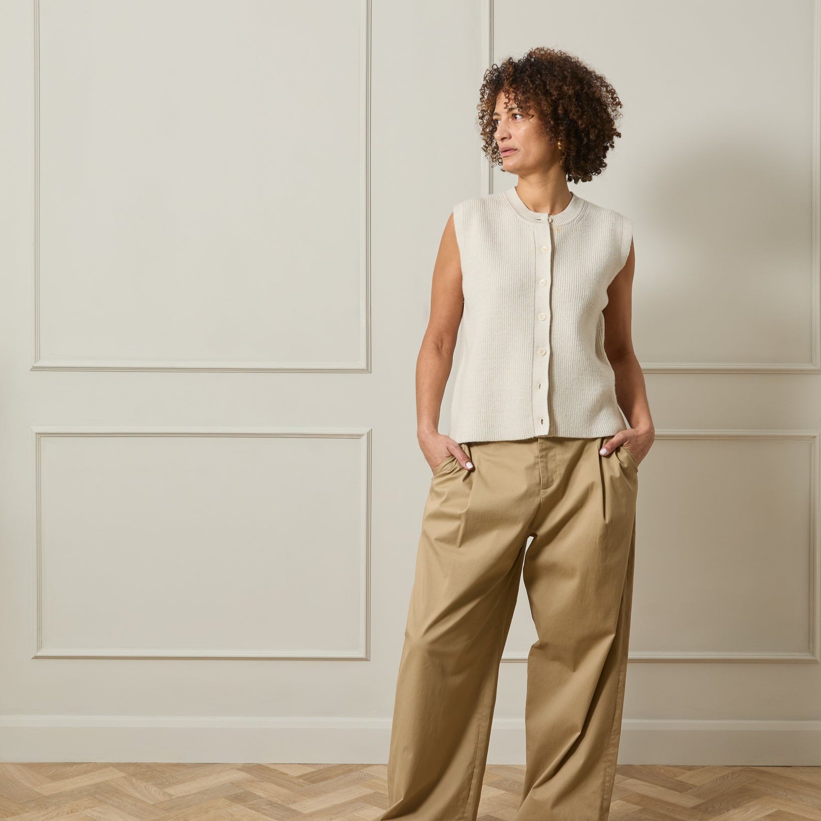 Chalk Jordan Waistcoat