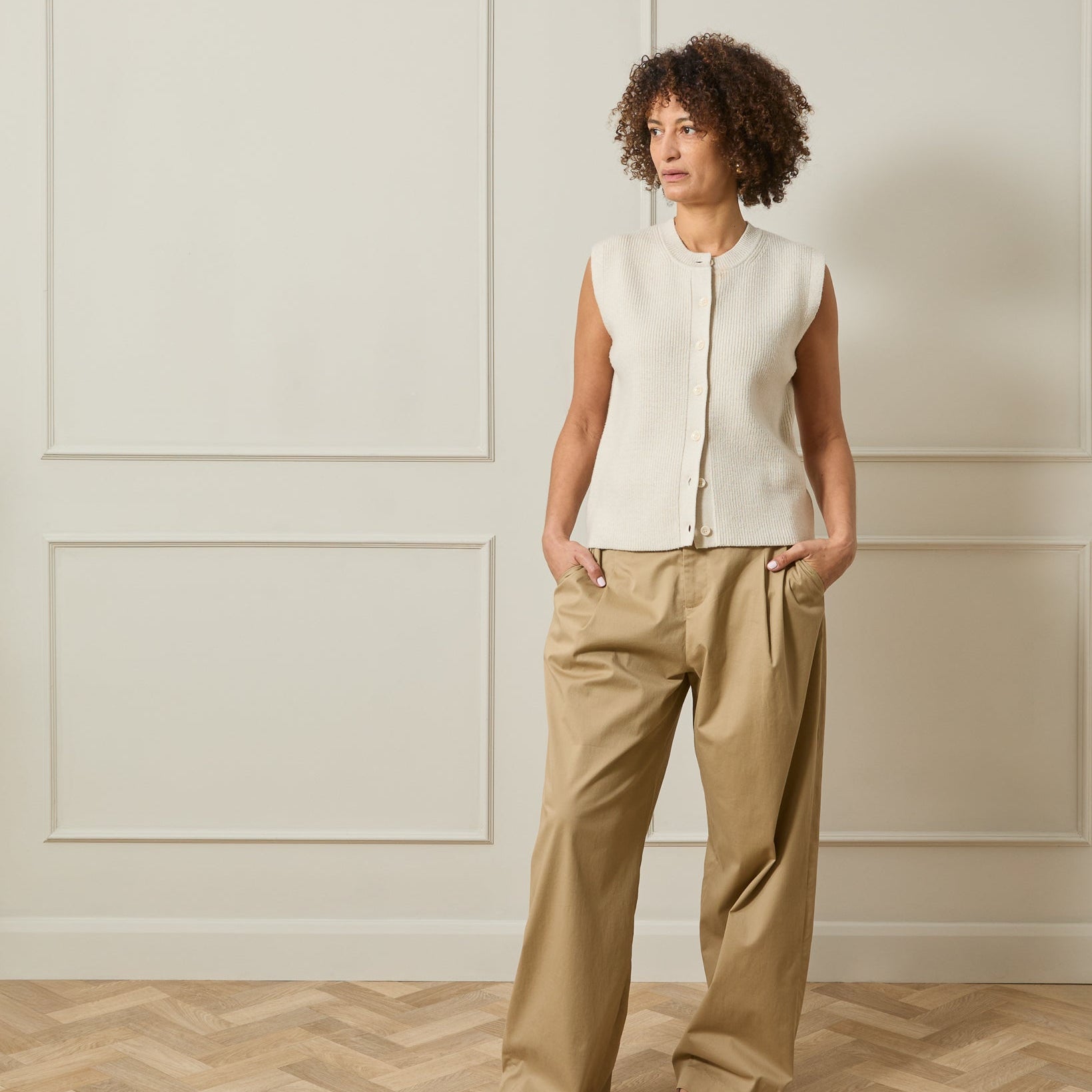 Chalk Jordan Waistcoat
