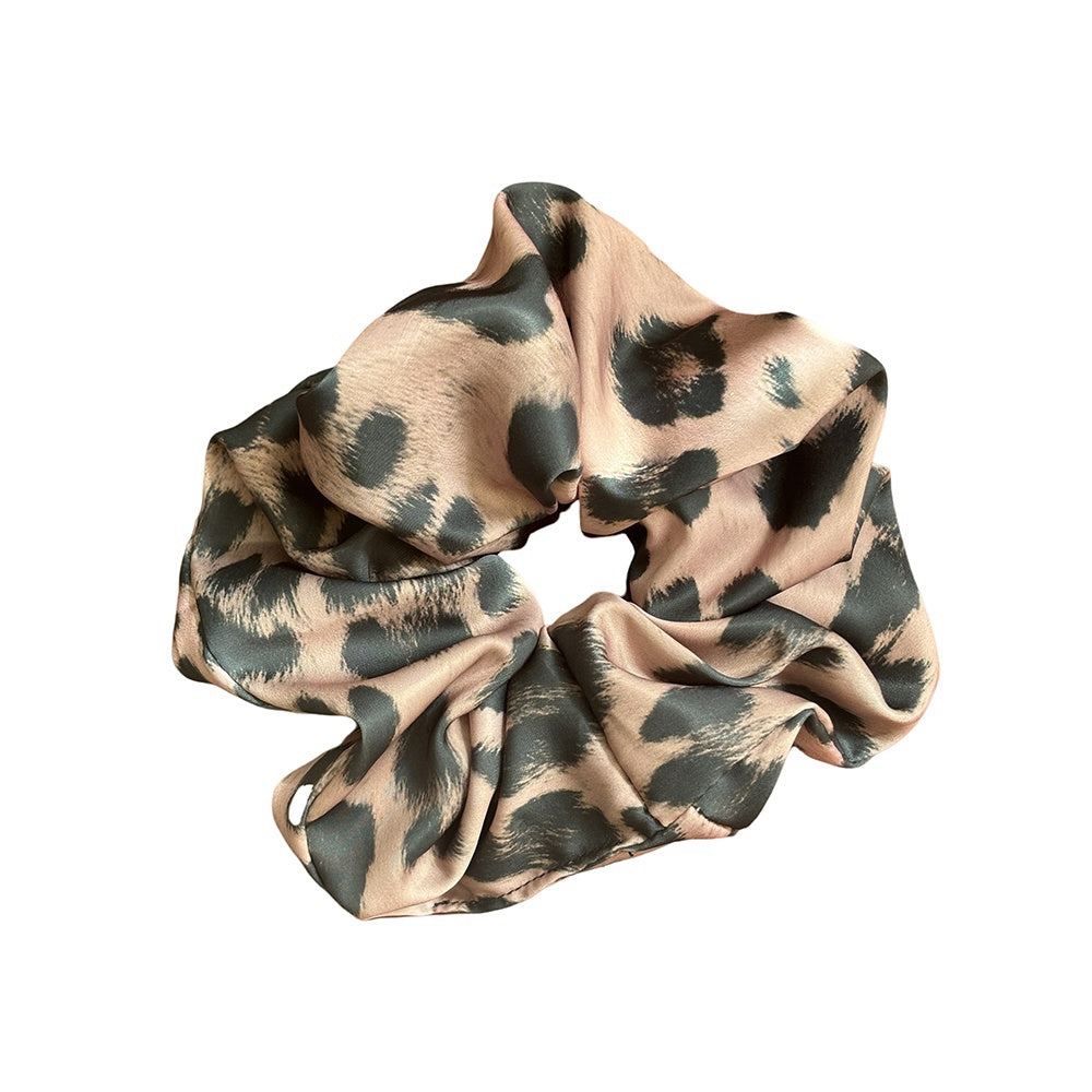 White Leaf Extra Large Silky Scrunchie