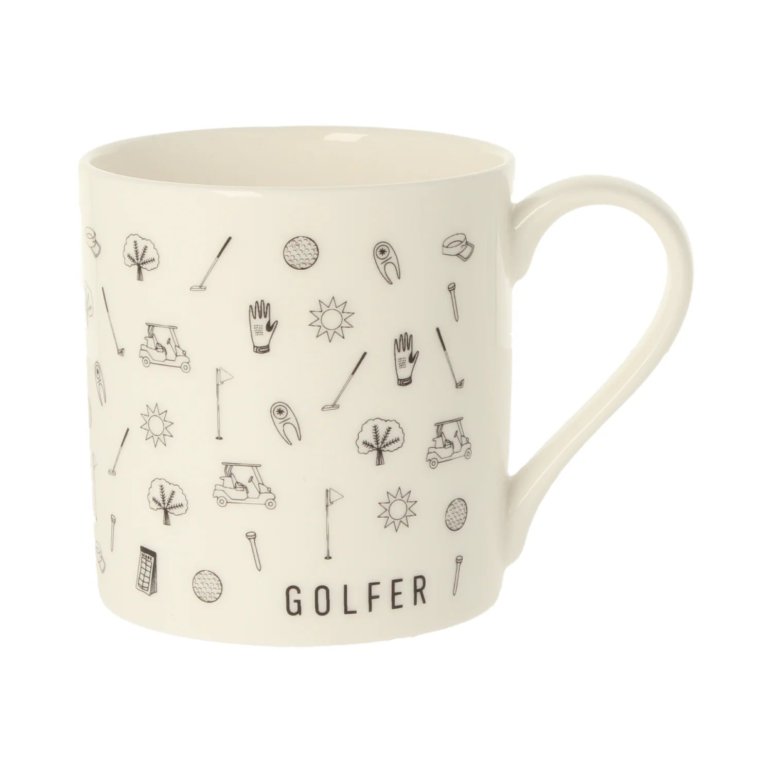 McLaggan & Co. Monochrome Mug