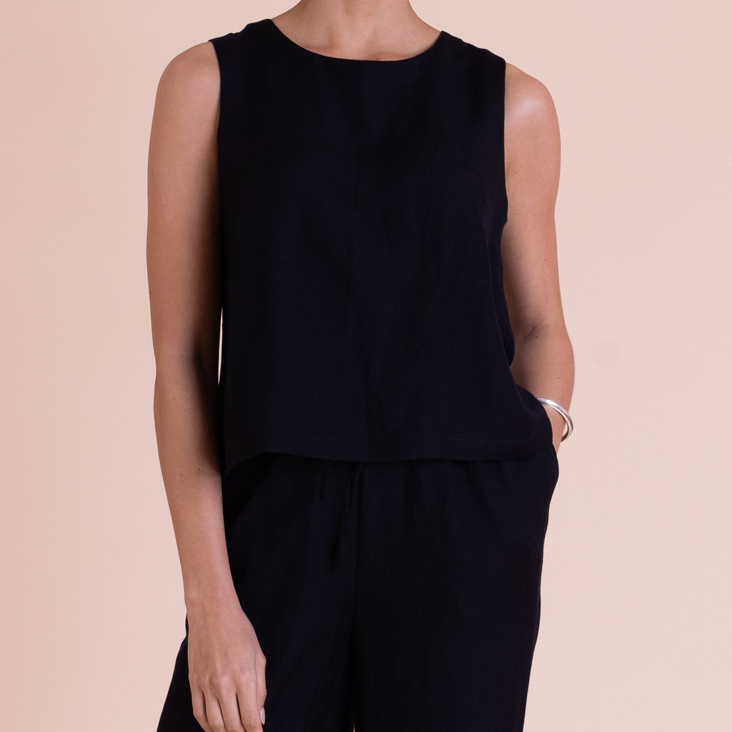 Button Back Shell Top