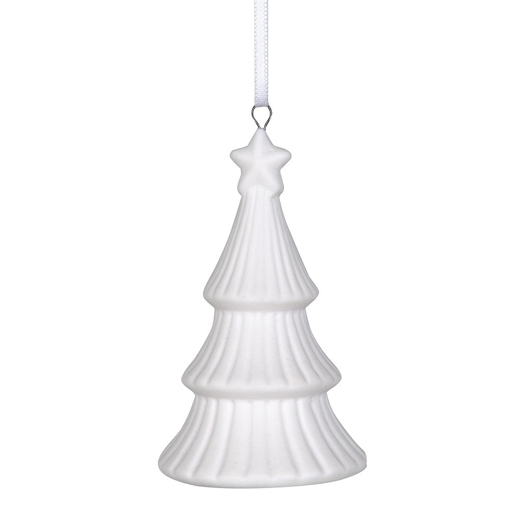 Porcelain Christmas Tree Bauble