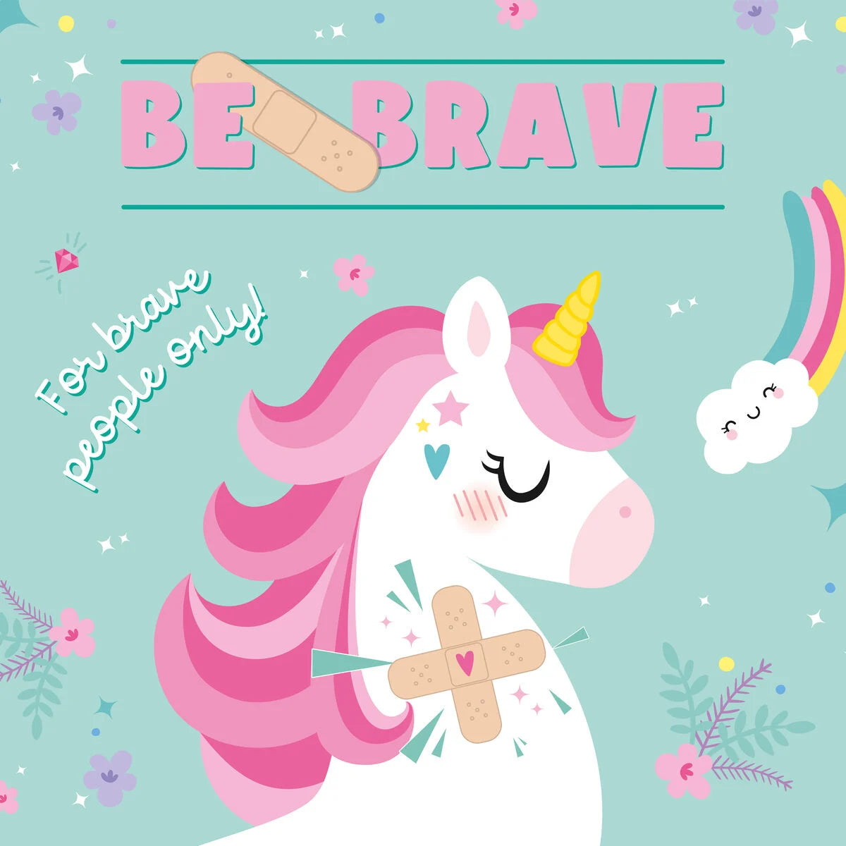 Be Brave Printed Plasters (Pack of 30)
