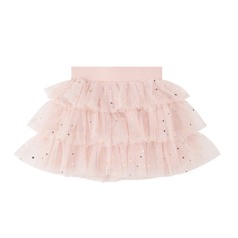 Bob and Blossom Layered Tutu with Gold Moon & Stars