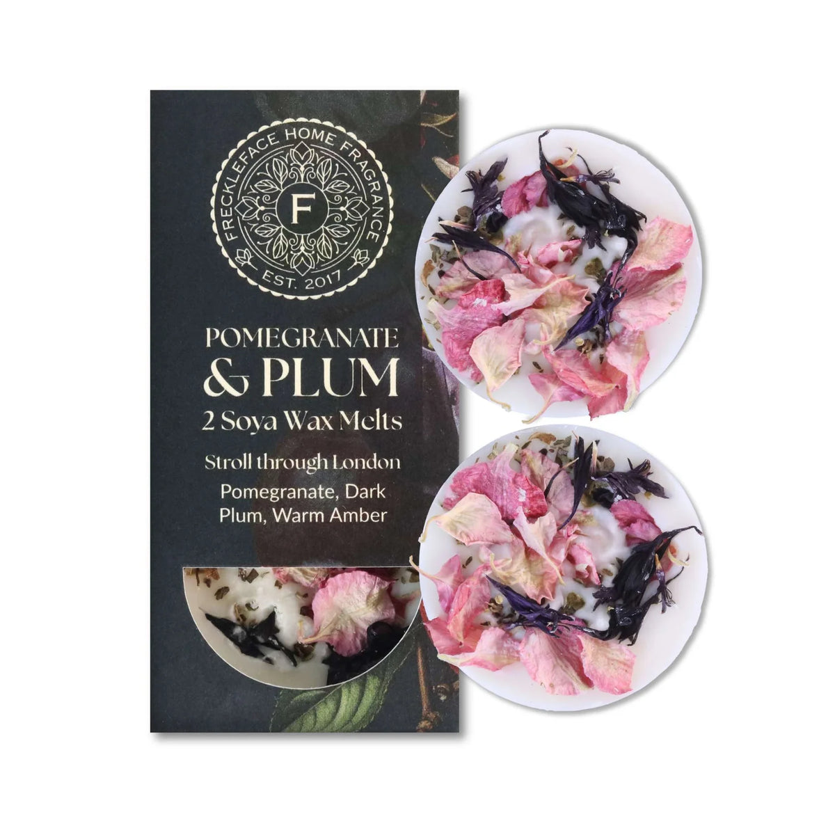 Freckleface Pomegranate & Plum Wax Melt Duo