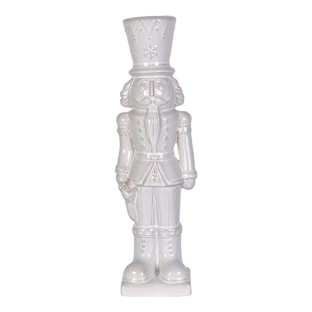 Ceramic Nicholas Nutcracker Large