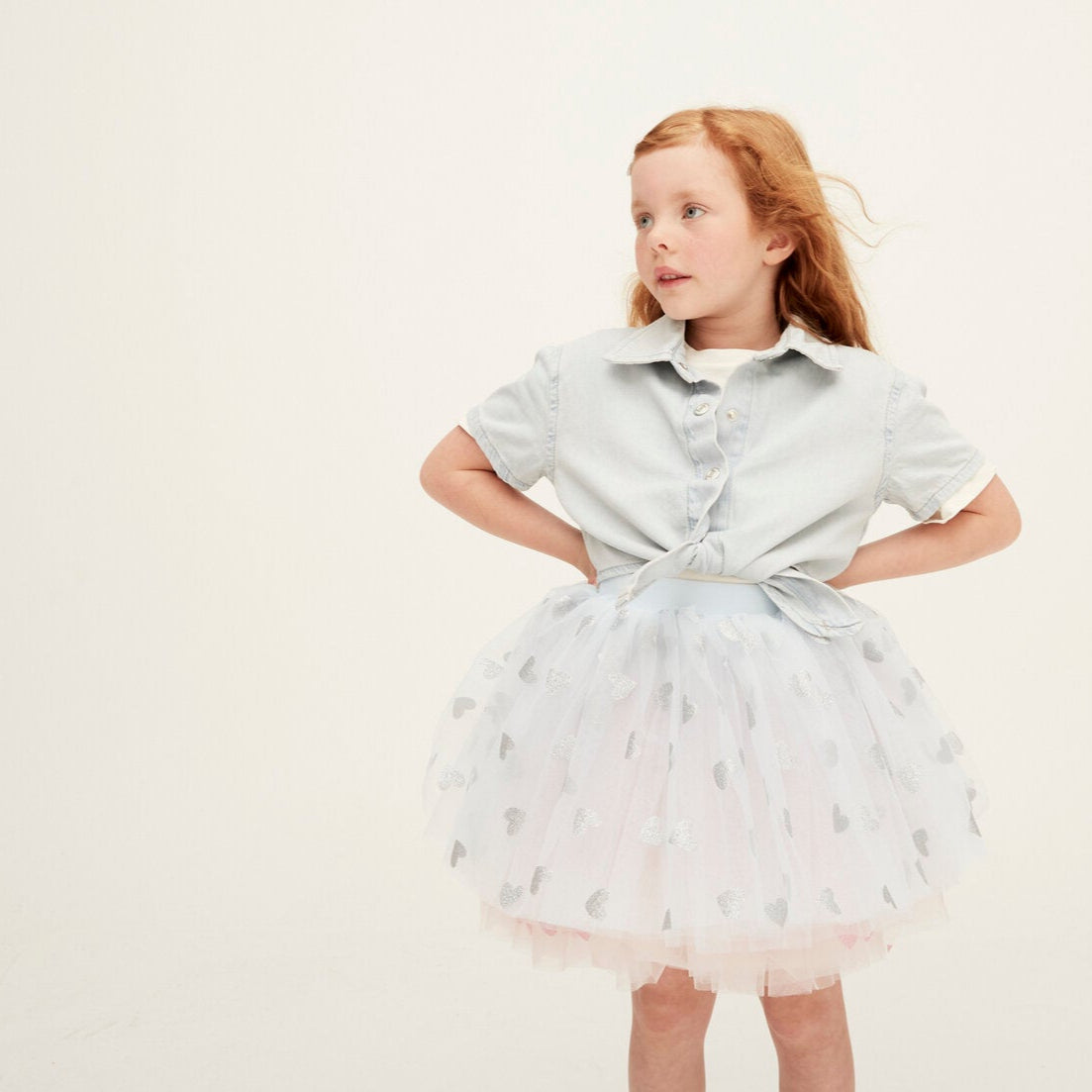 Bob and Blossom Glitter Hearts Tutu