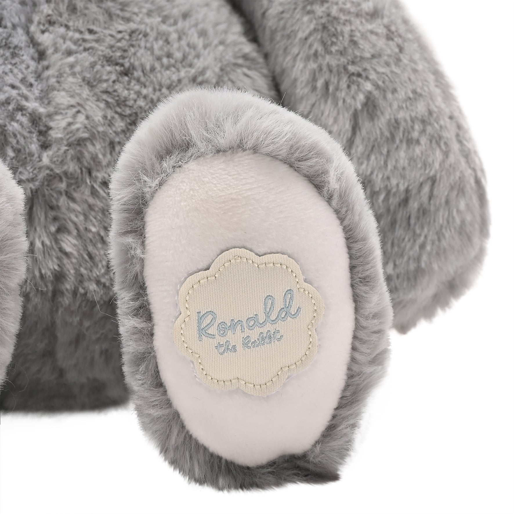 Ronald The Classical Plush Grey Bunny
