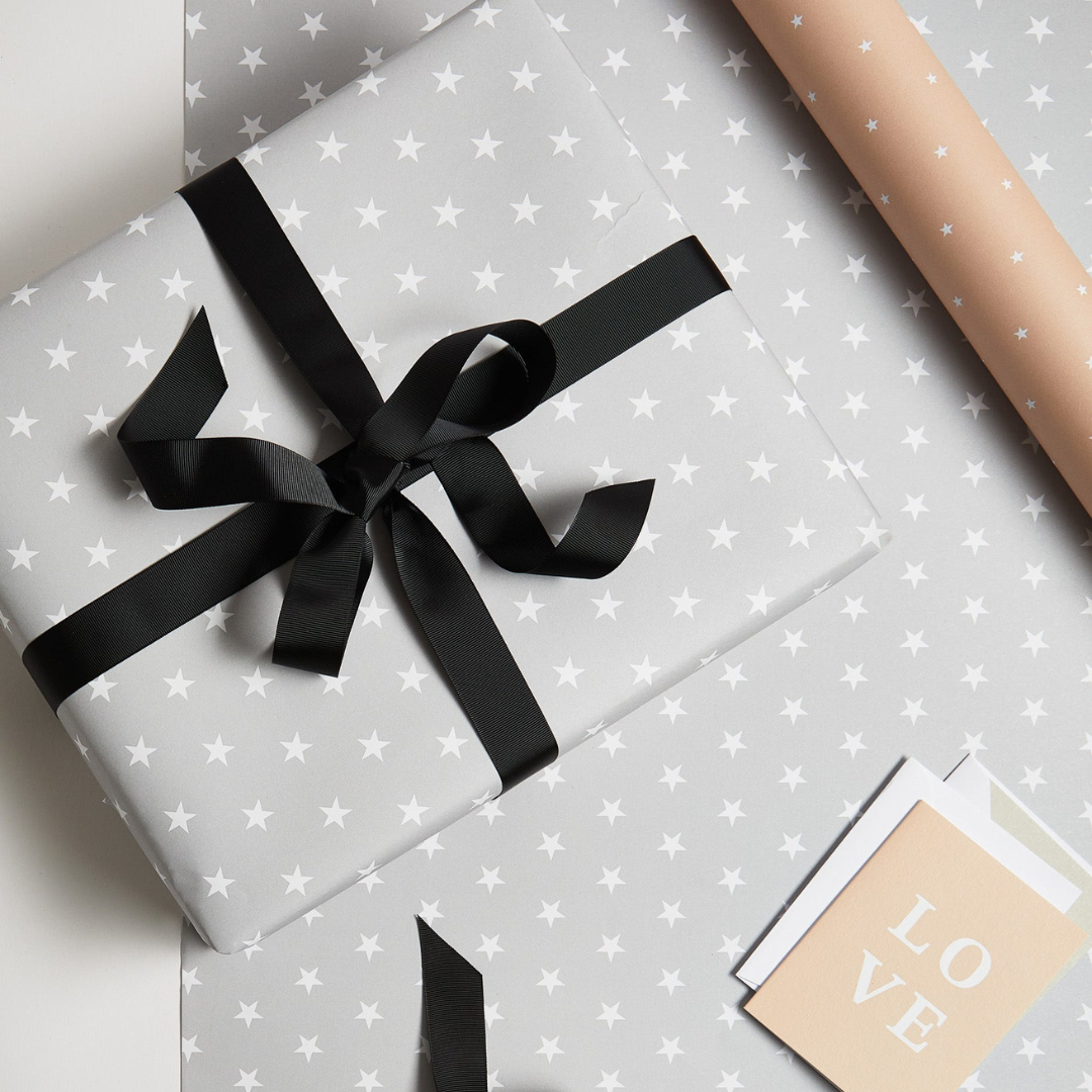 Chalk Star Wrapping Paper