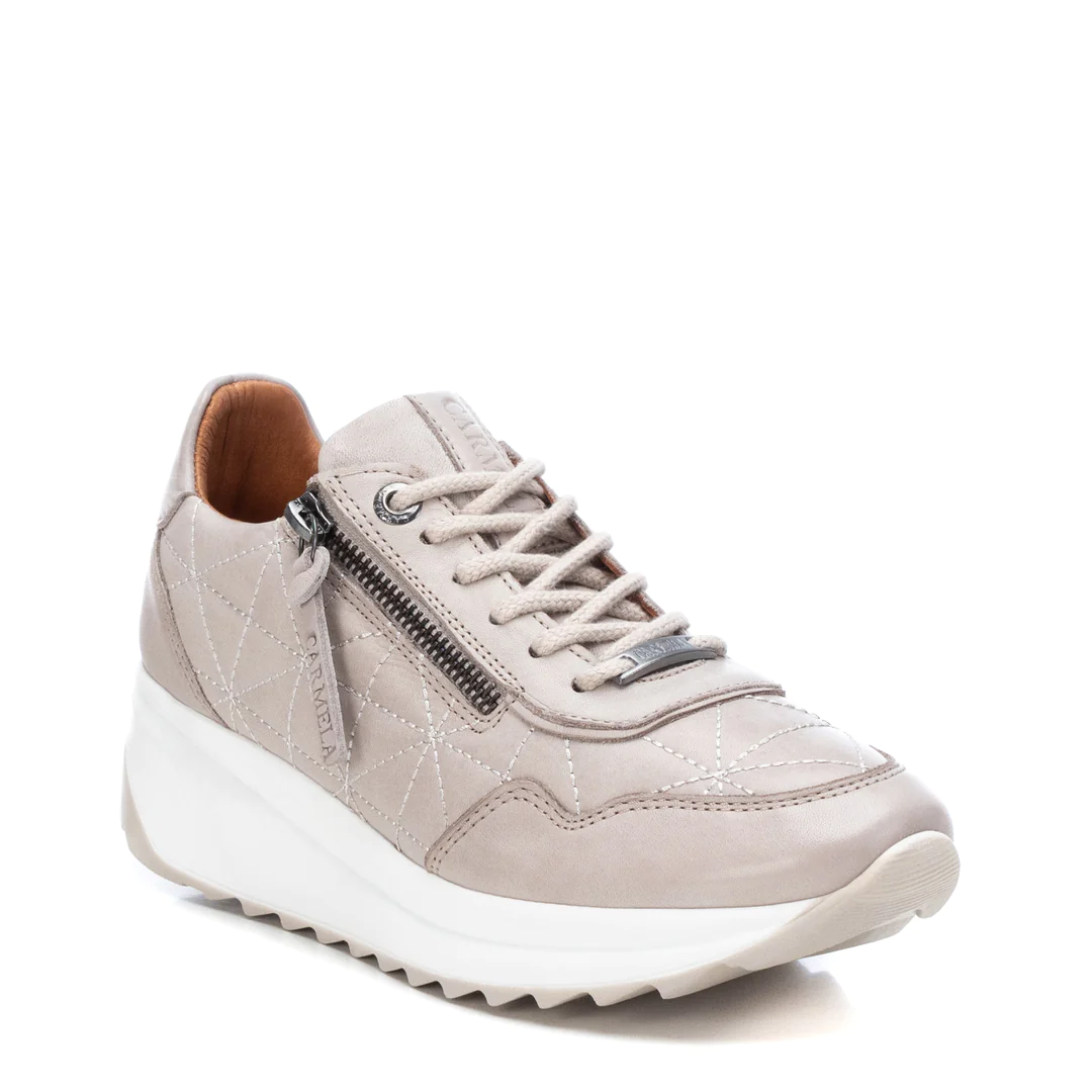 Carmela Ice Leather Trainers