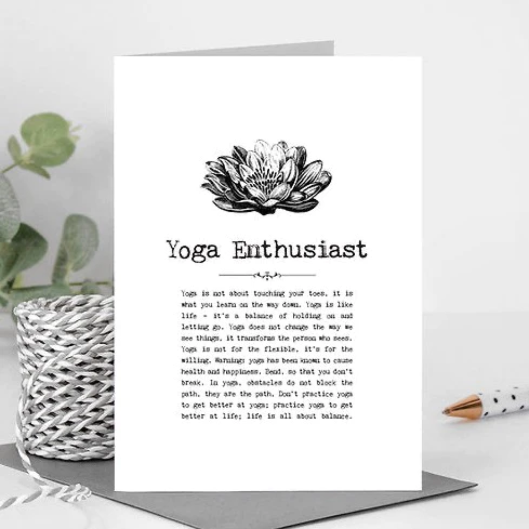Coulson Macleod Yoga Enthusiast Greeting Card