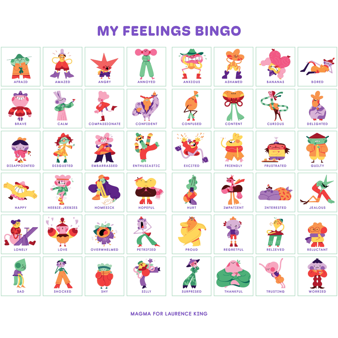 My Feelings Bingo