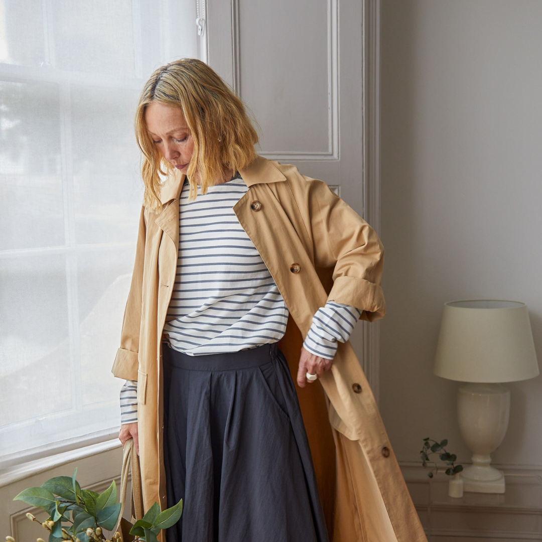 Fleur Stripe Top