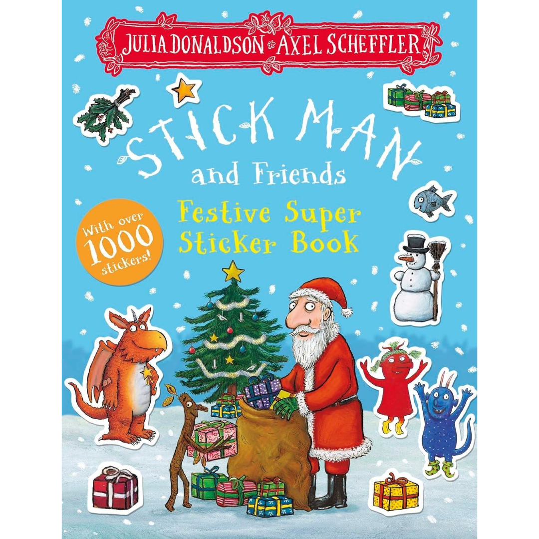 Stick Man and Friends Festive Super Sticker Book