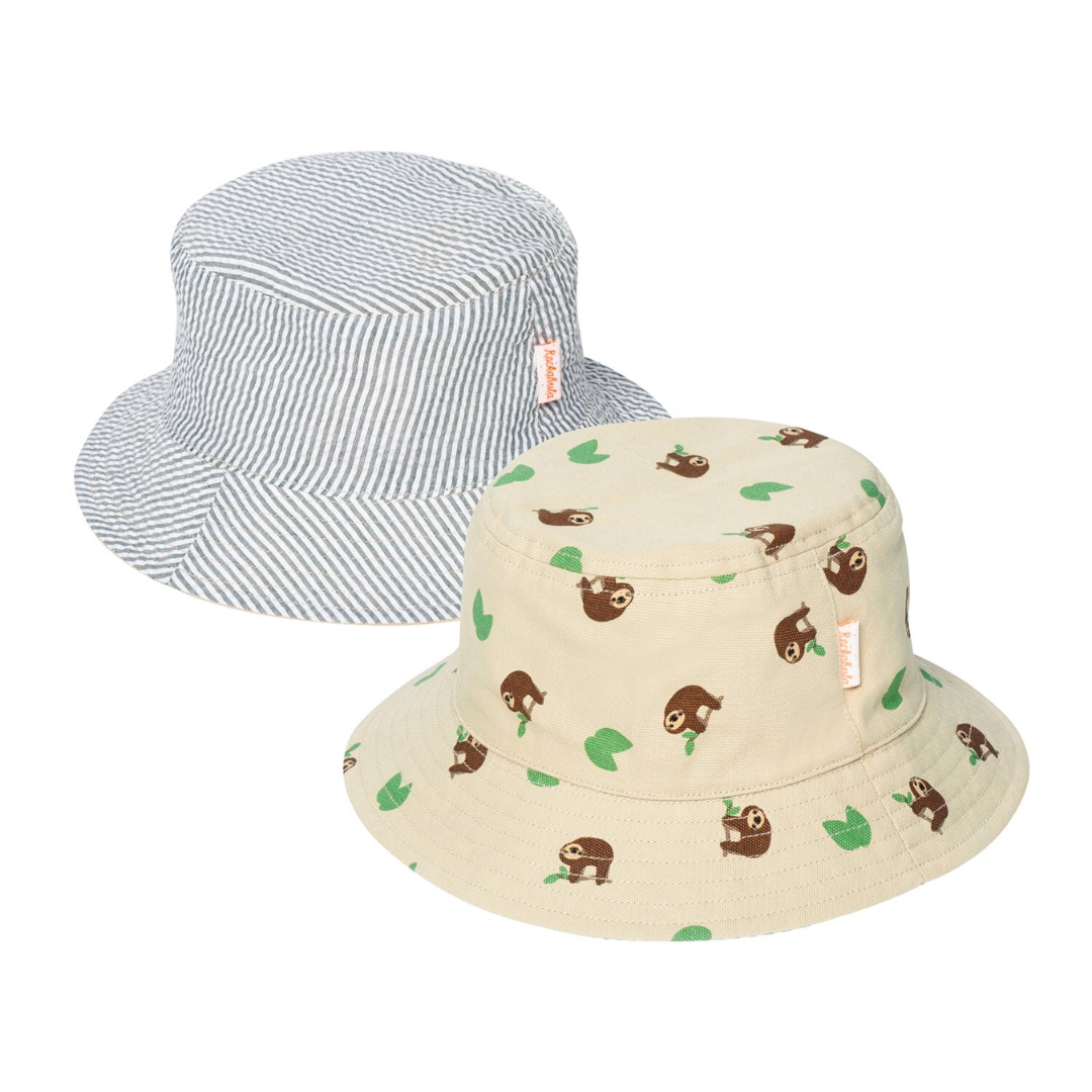 Sleepy Sloth Reversible Bucket Hat