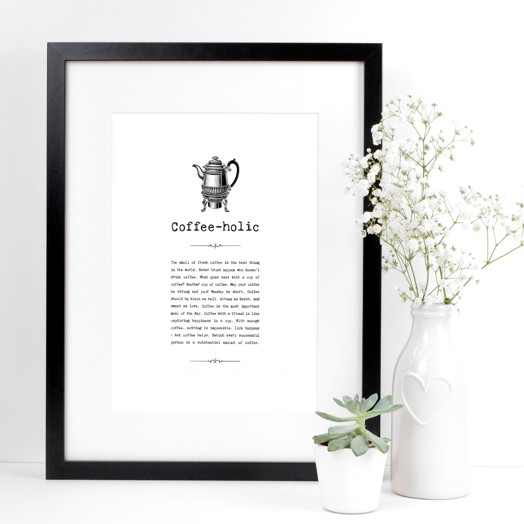 Coulson Macleod Mini A5 Vintage Words Print