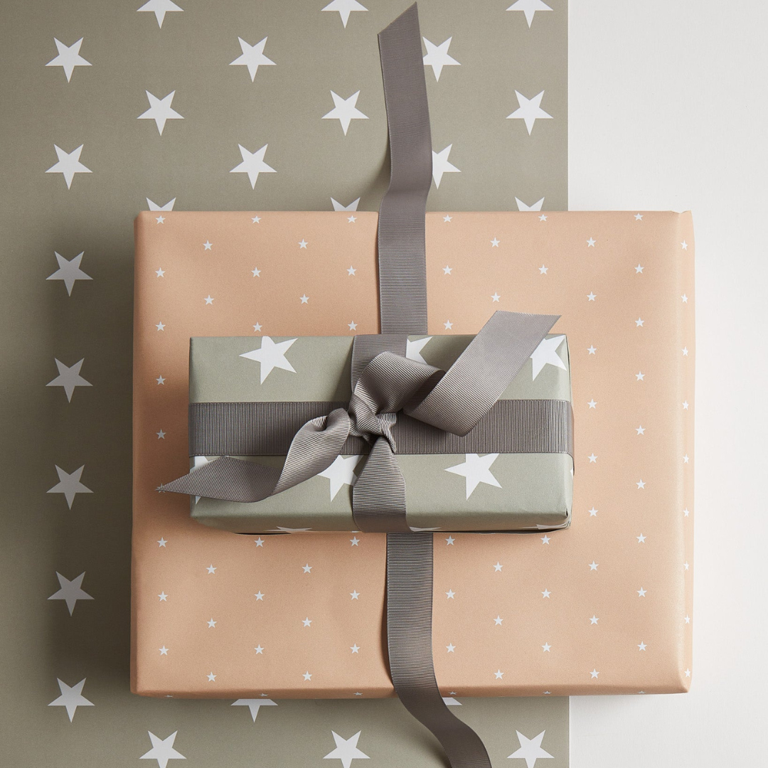 Chalk Star Wrapping Paper