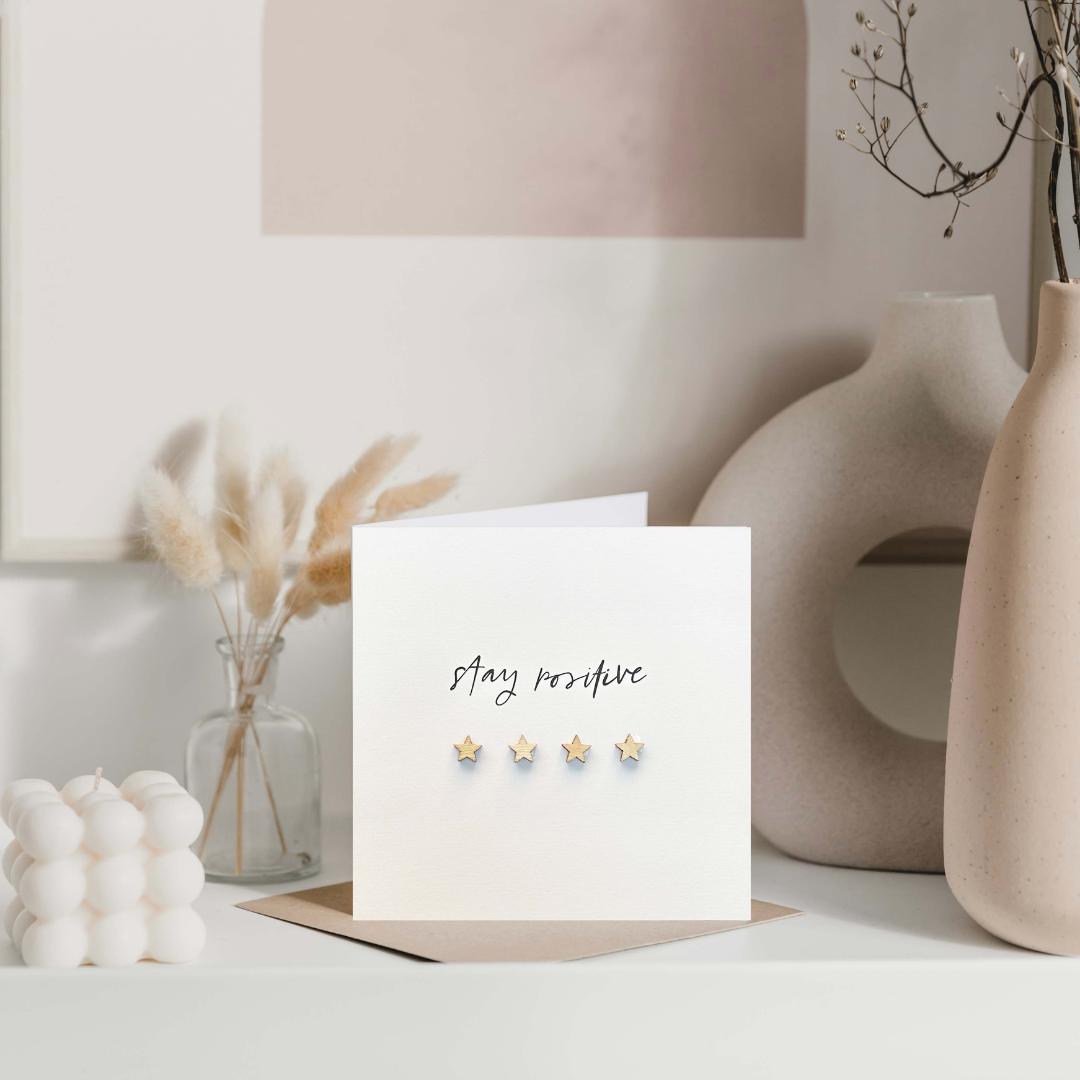 Jodie Gaul & Co 'Stay Positive' Card
