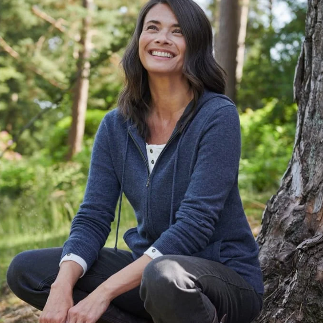 Cashmere And Merino Luxe Lounge Hoodie