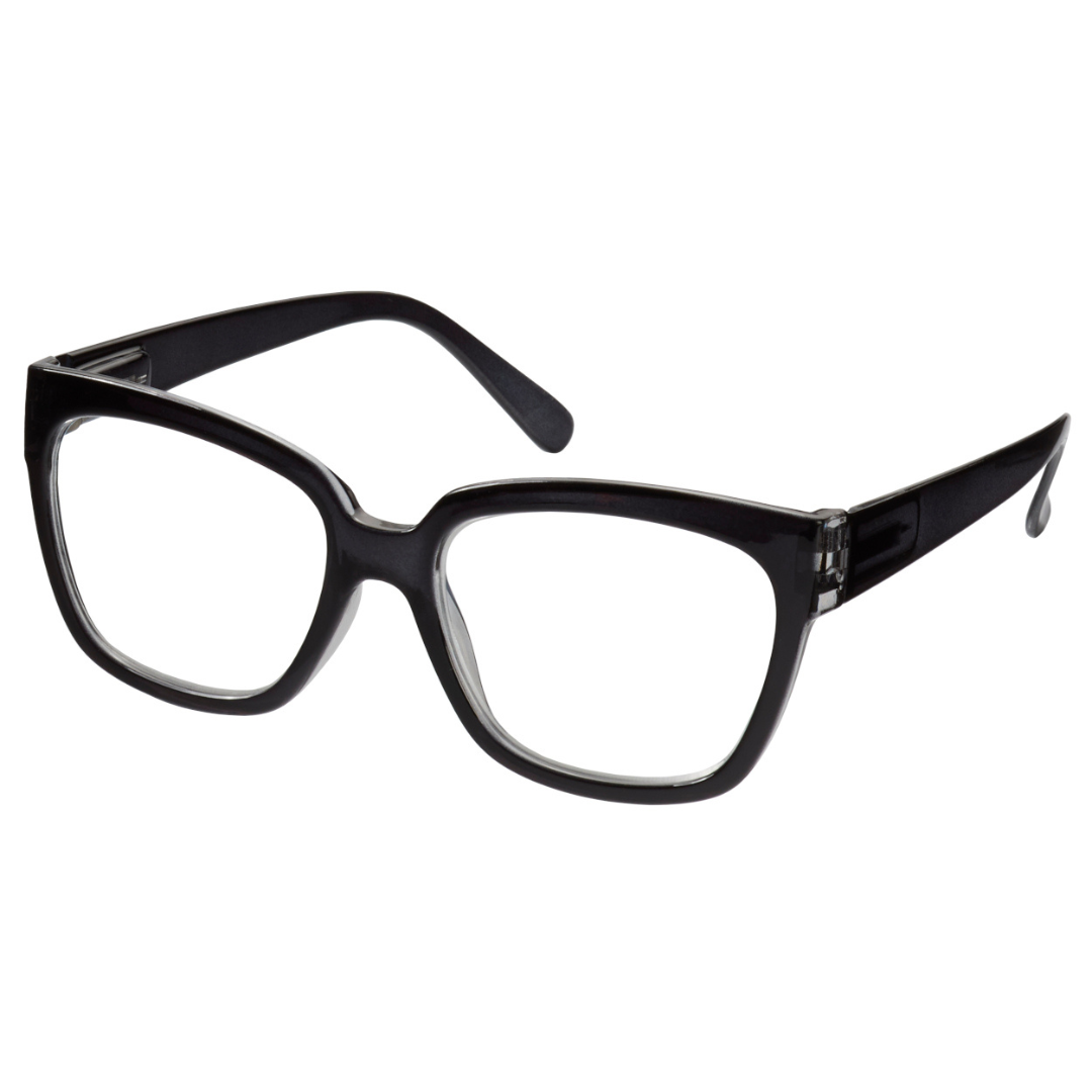 Bampton Black Glasses