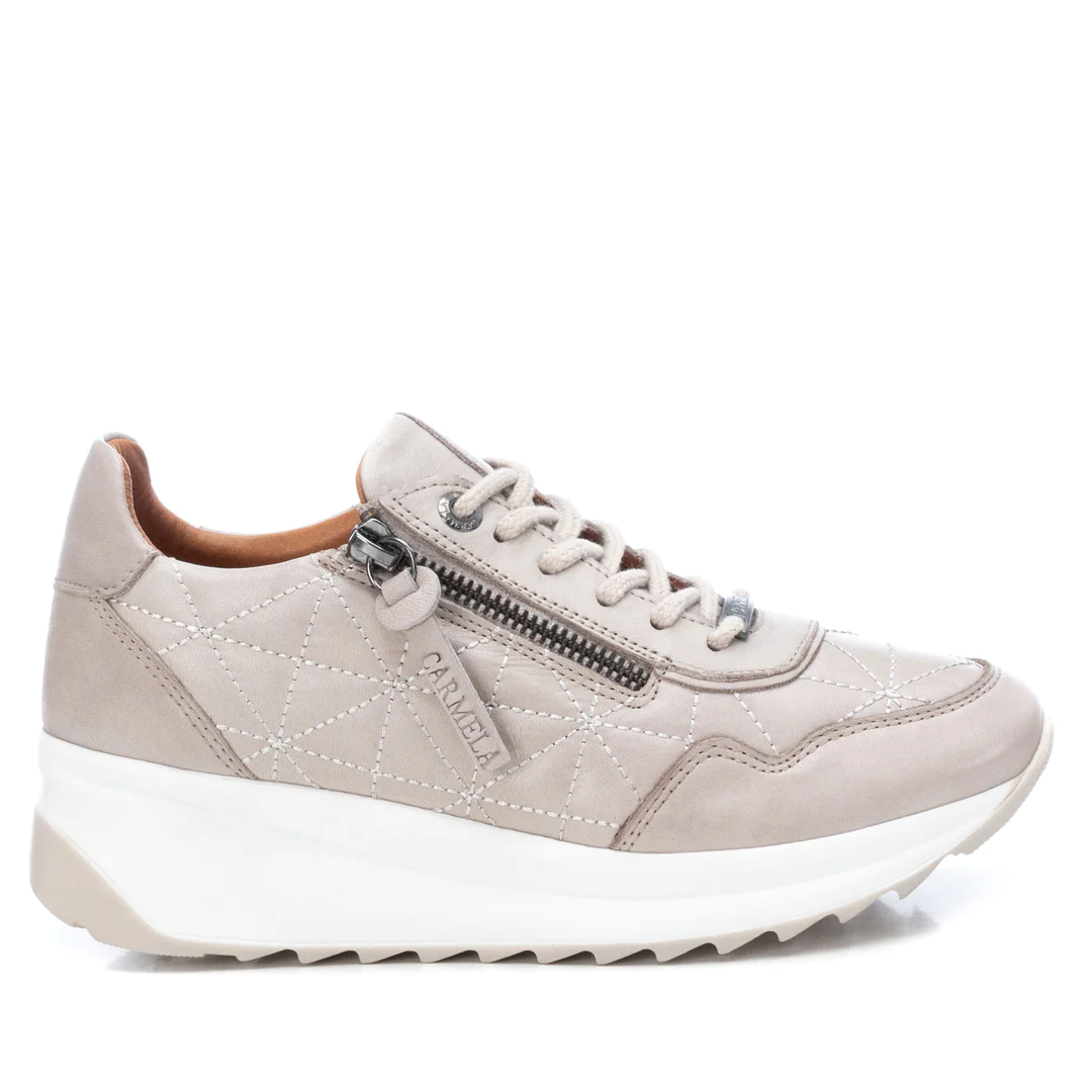 Carmela Ice Leather Trainers