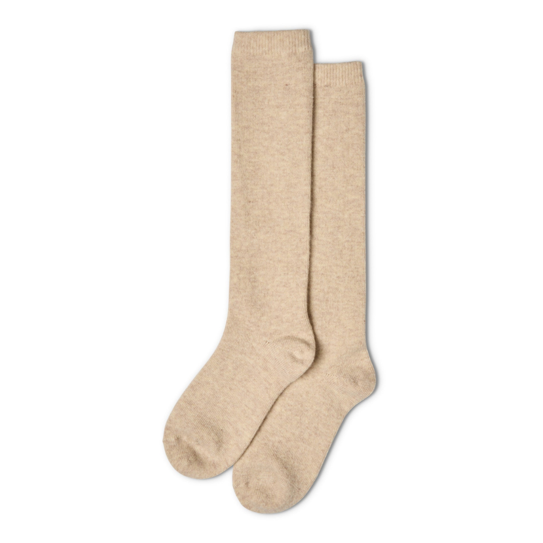 Chalk Cosy Cashmere Lounge Sock