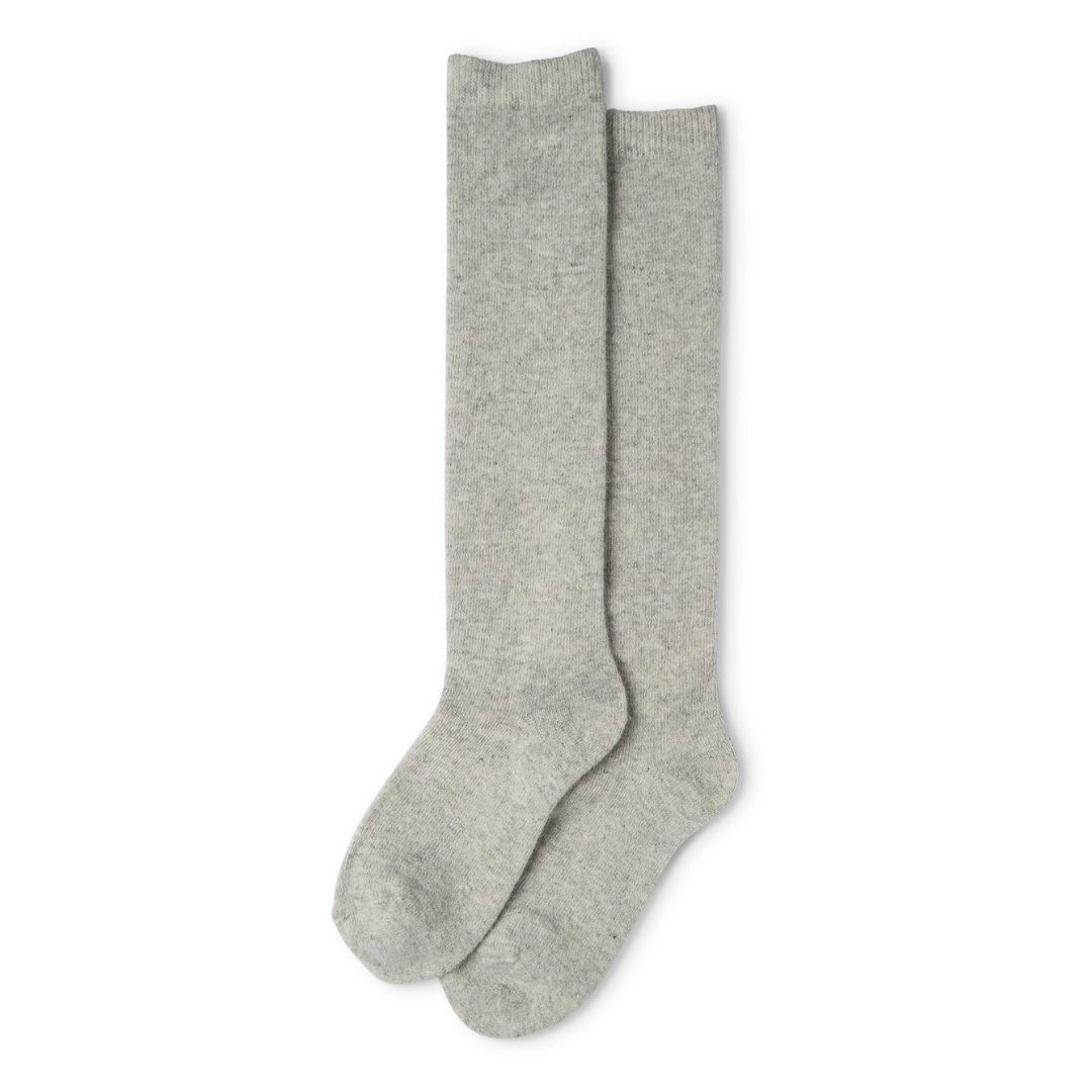 Chalk Cosy Cashmere Lounge Sock