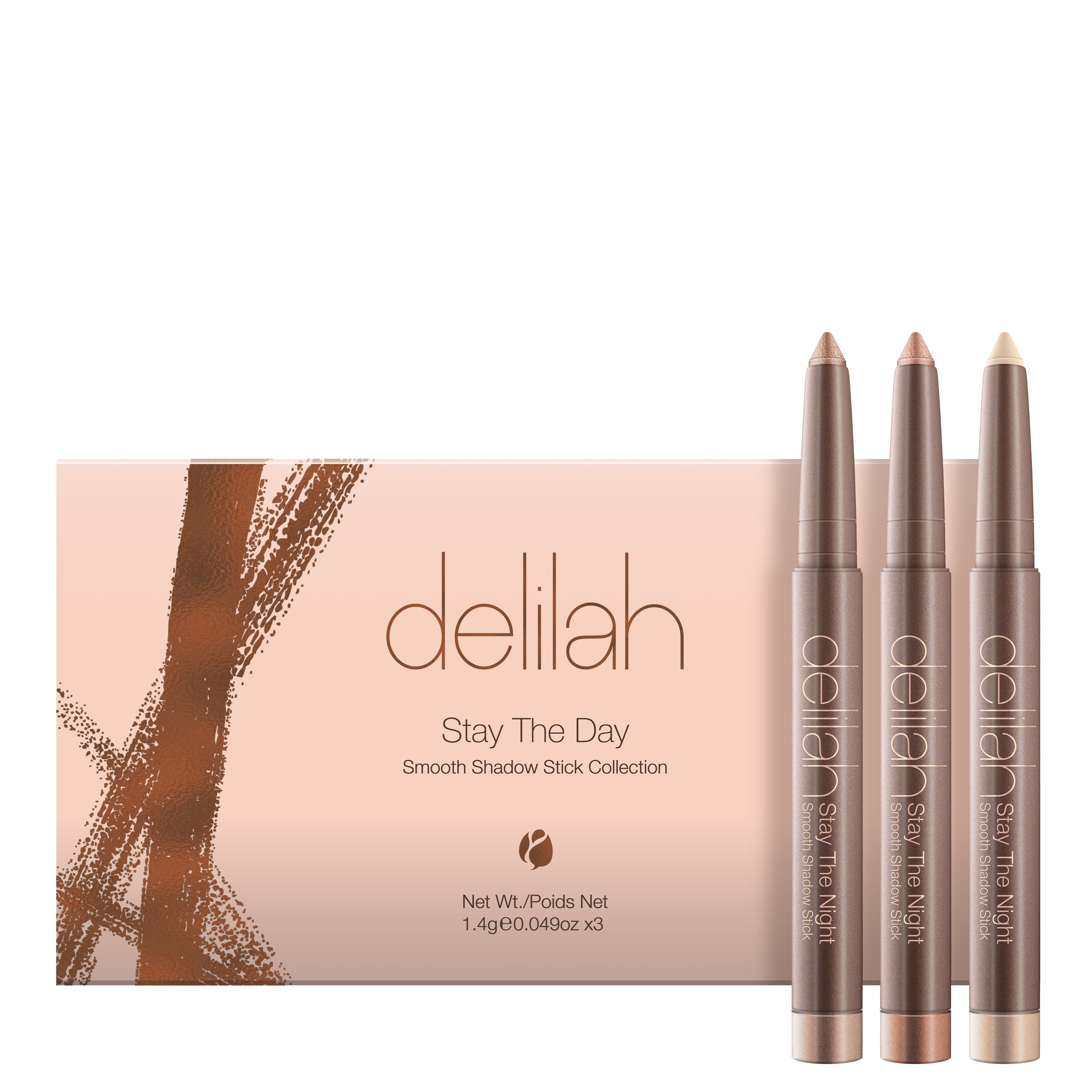 Delilah Cosmetics - Smooth Shadow Stick Collection - Stay The Day