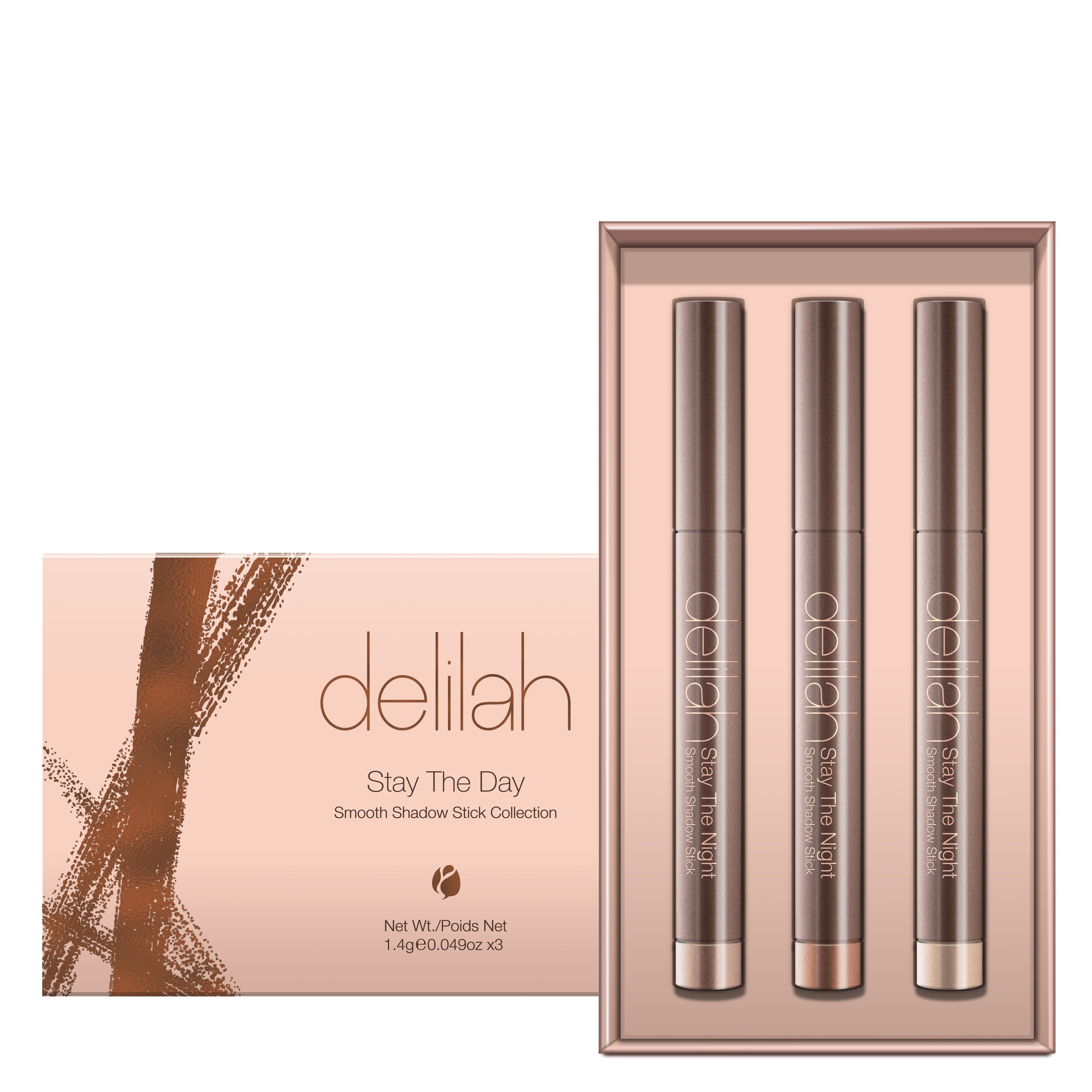 Delilah Cosmetics - Smooth Shadow Stick Collection - Stay The Day
