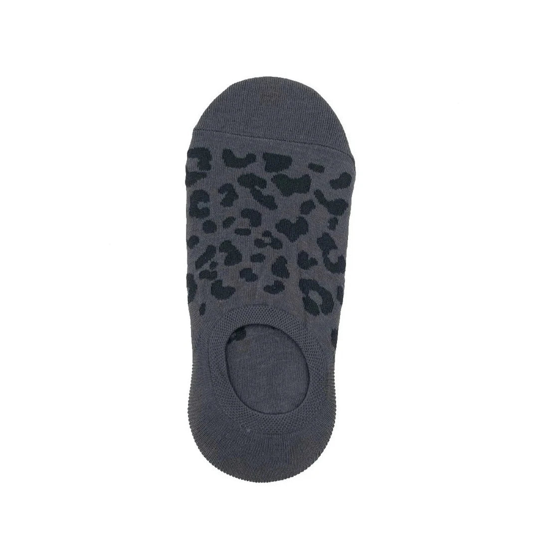 Leopard Print Trainer Socks