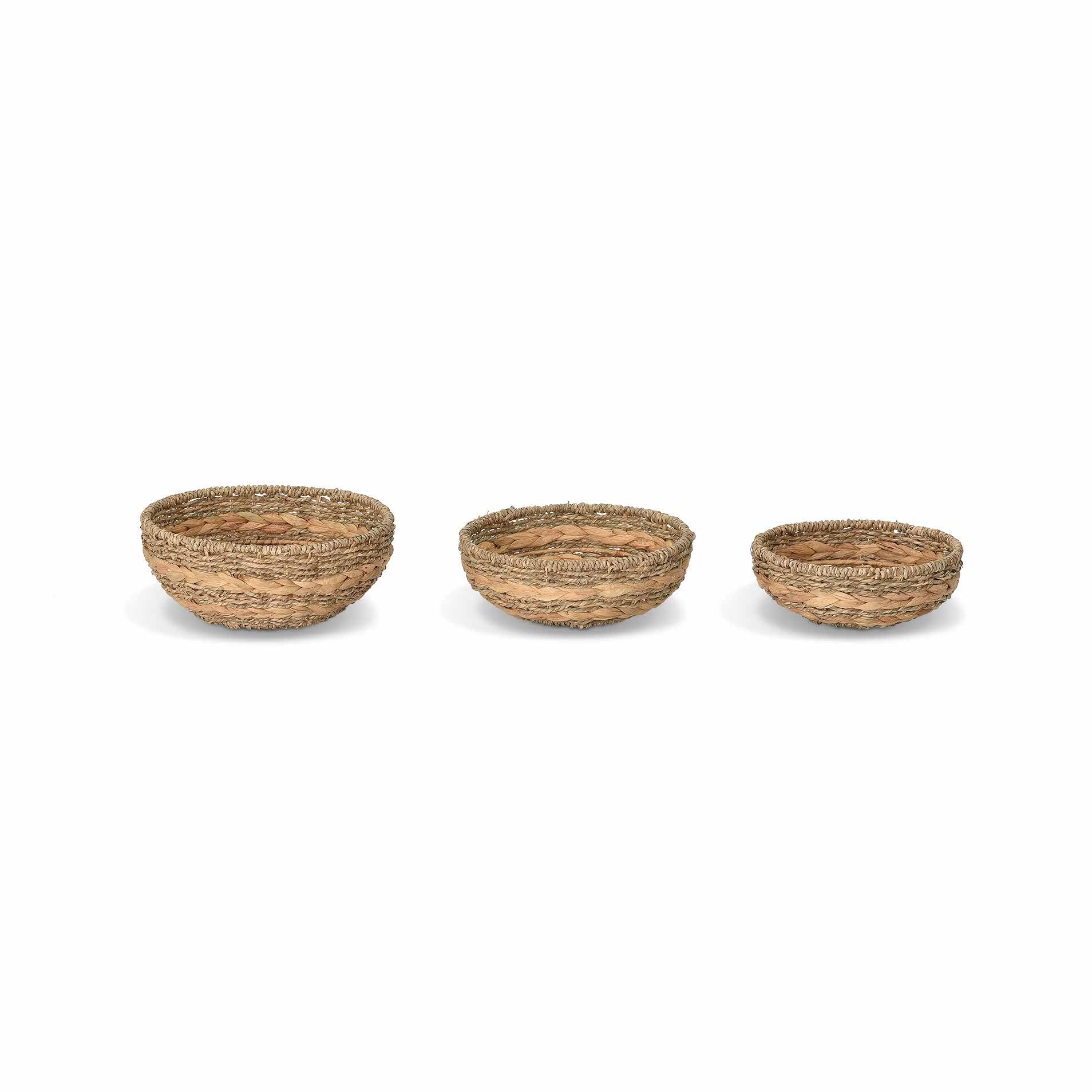 Bayford Woven Round Bowls (Set of 3)