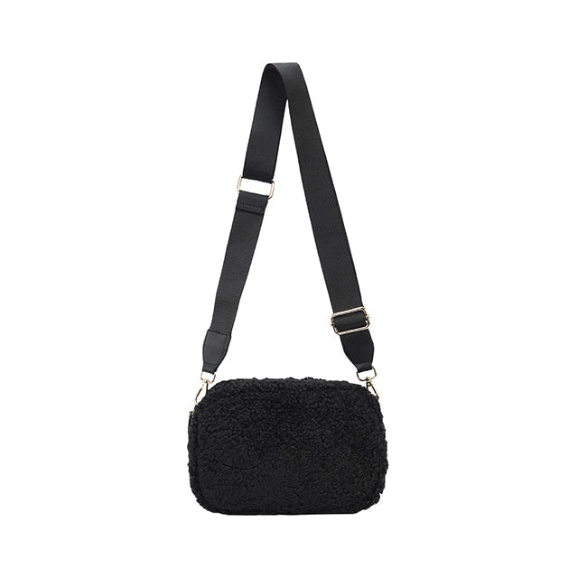 Bouclé Cross Body Bag
