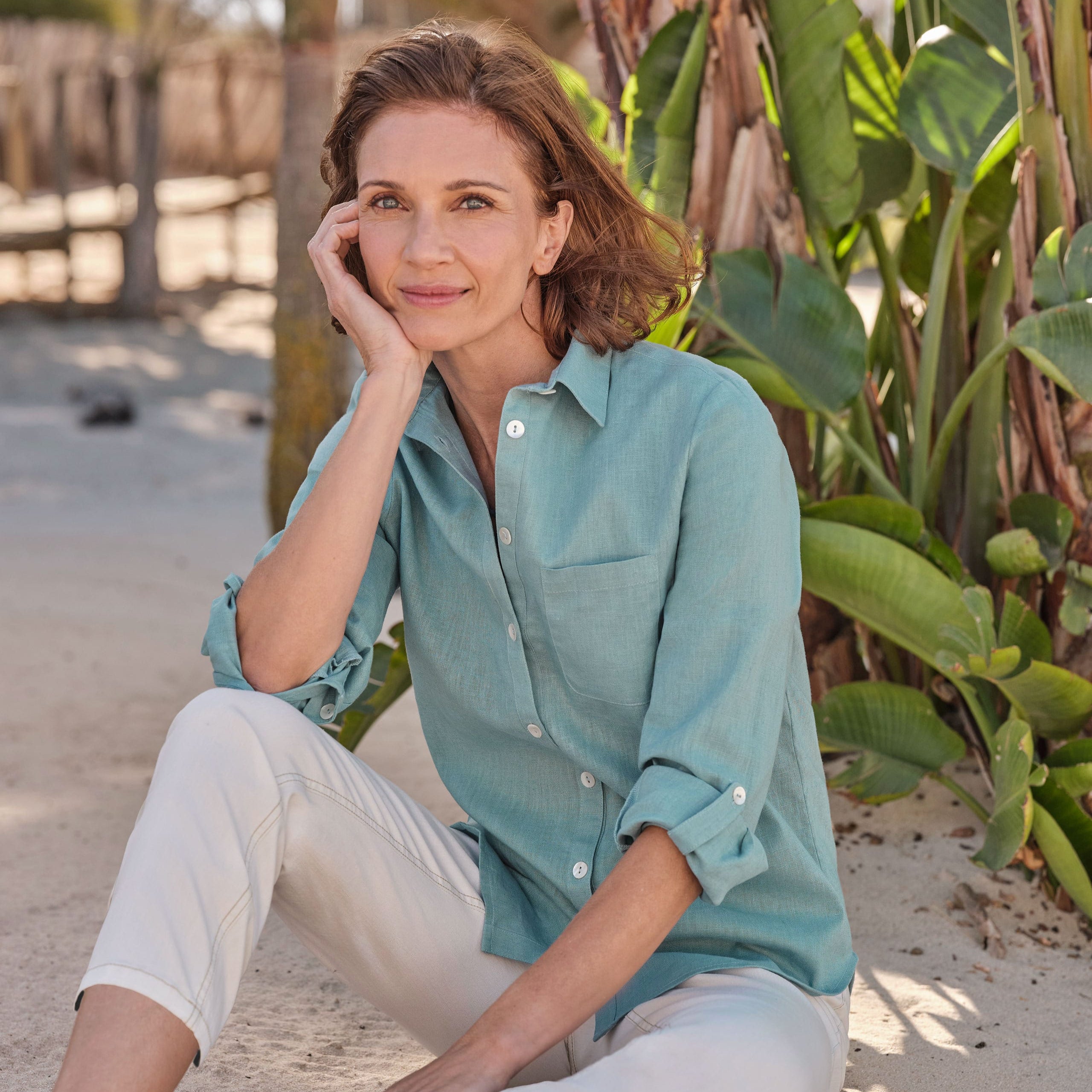 Woolovers - Classic Linen Blend Shirt
