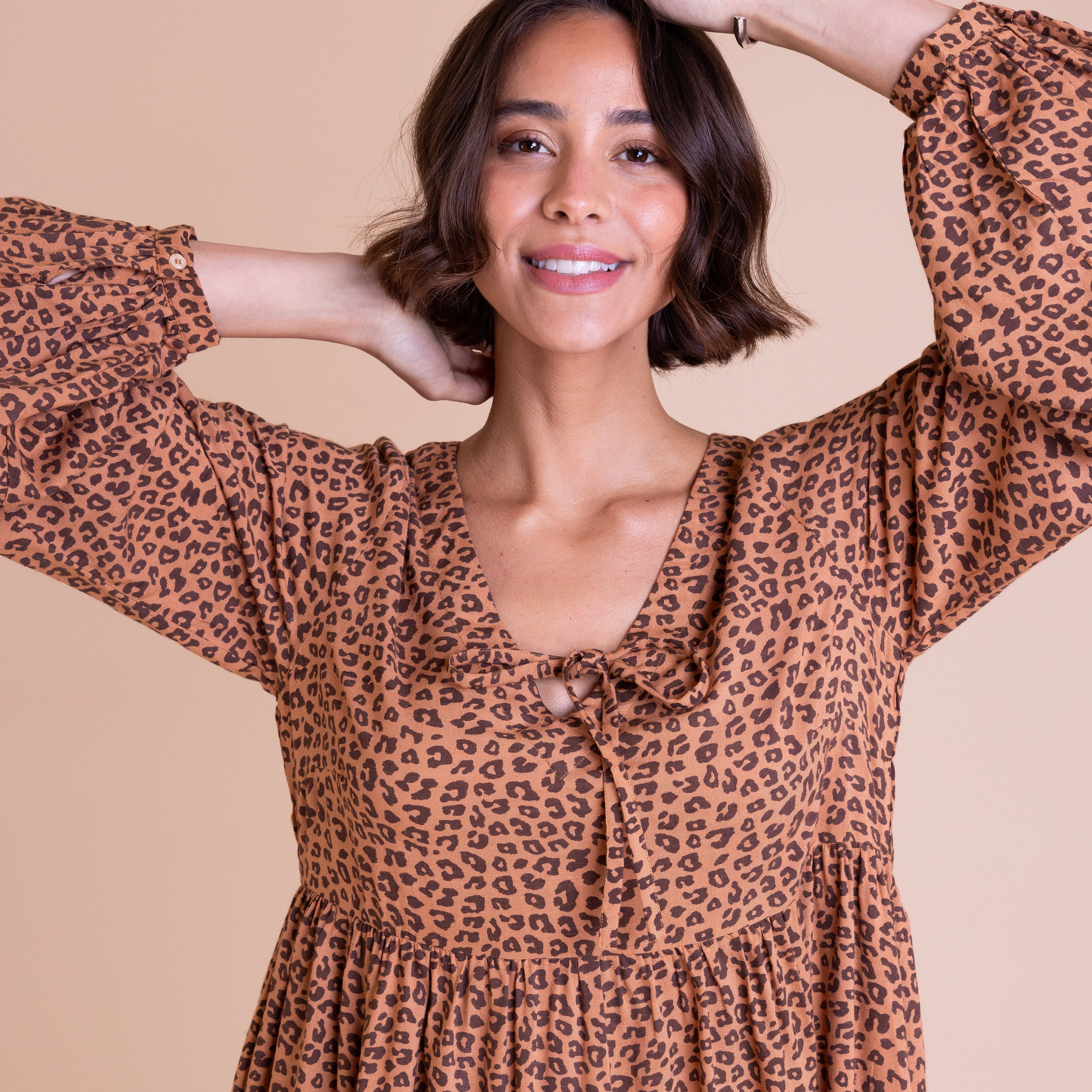 Bow Detail Tunic Dress