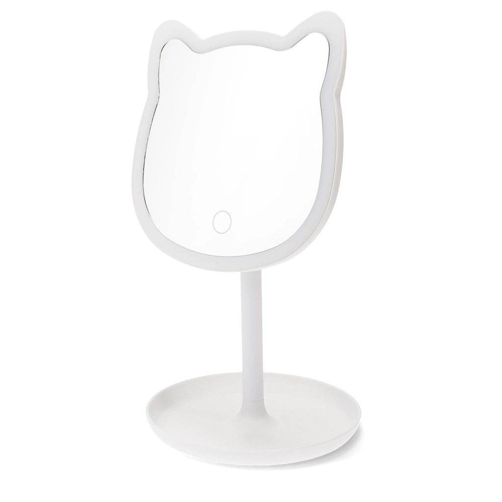 Light Up Cat Vanity Mirror